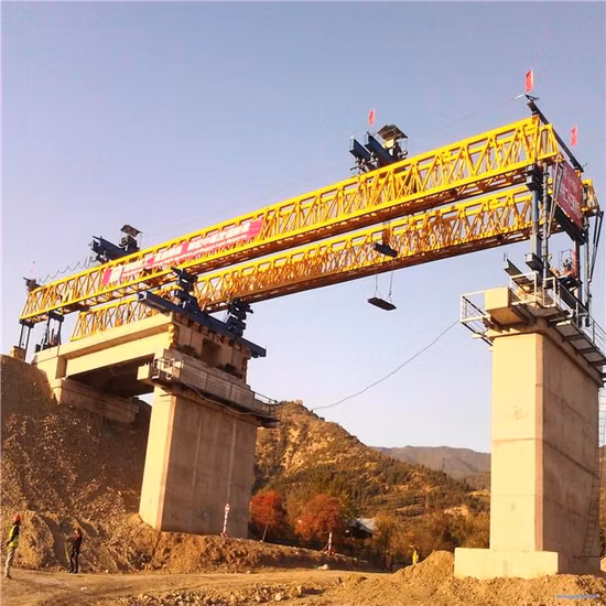 800t Bridge Construction Overhead Full Span Launching Gantry Crane