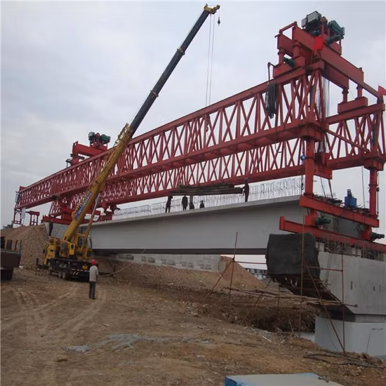 800t Bridge Construction Overhead Full Span Launching Gantry Crane