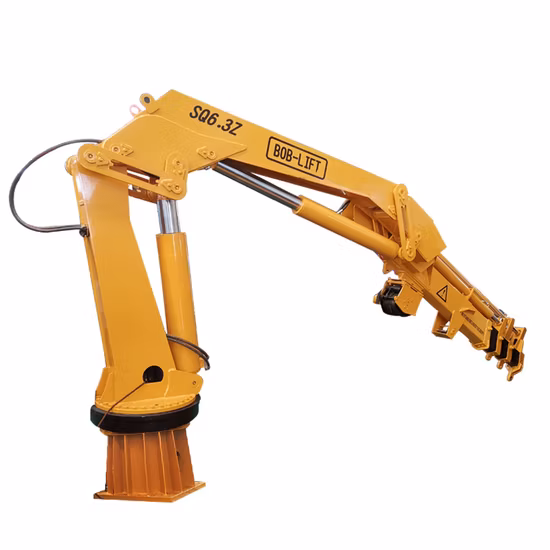 Hot Sale 6 Ton Knuckle Hydraulic Arm Deck Crane Hoist in China