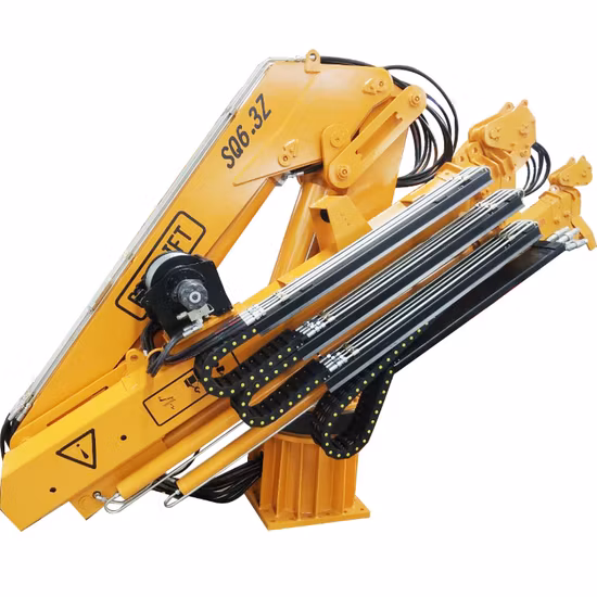 Hot Sale 6 Ton Knuckle Hydraulic Arm Deck Crane Hoist in China