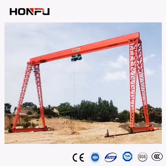 Rubber Tyred Gantry Crane for Boat Lifting