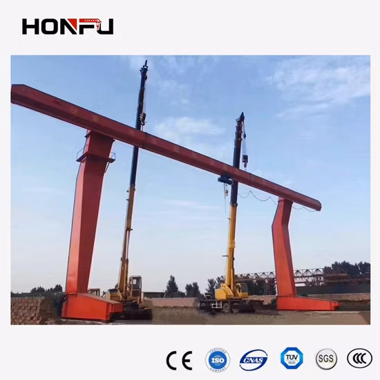 Rubber Tyred Gantry Crane for Boat Lifting