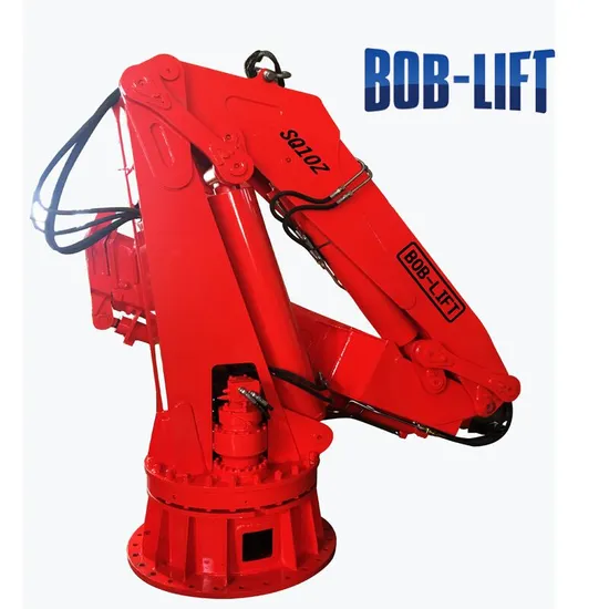 Hot Sale 6 Ton Knuckle Hydraulic Arm Deck Crane Hoist in China