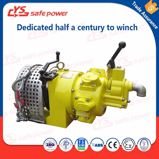 Marine Boat Ship Construction Use Pneumatic Wire Rope Tugger Winch