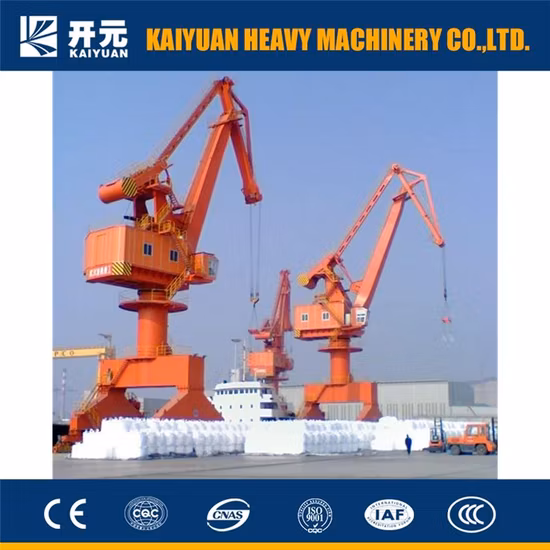 Single Jib and Four Link Type Harbour/Shipyard Portal Crane 50tons