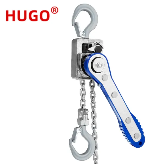 Manual Hoist Crane Construction Material Portable Monorail Mini Liftket Chain Hoist for Sale