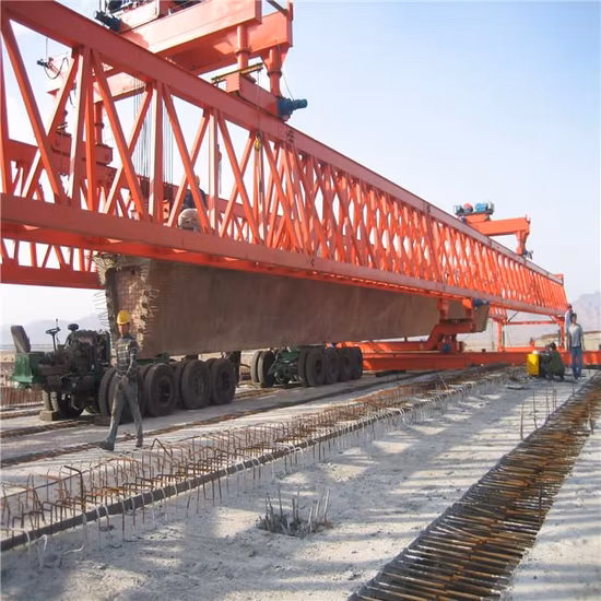 150ton Double Girder Segmental Bridge Launching Gantry Crane