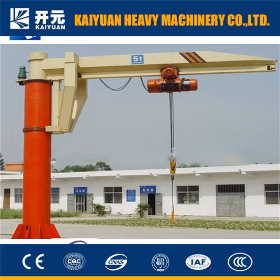 Electric Hoist Running Small Portal Fixed Jib Crane with SGS