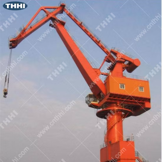 45t35m Portal Crane Port Travelling Jib Crane