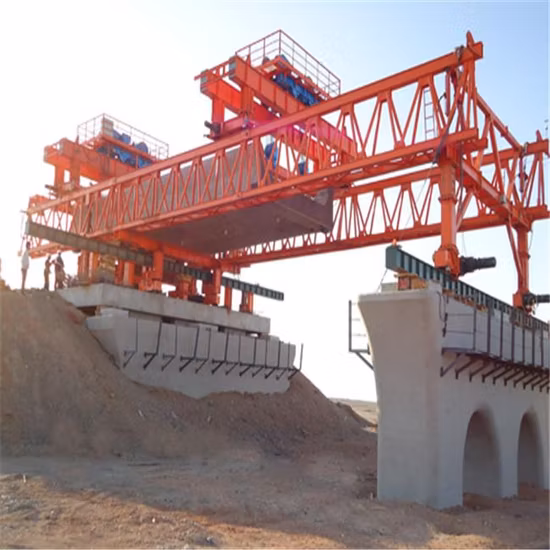 800t Bridge Construction Overhead Full Span Launching Gantry Crane